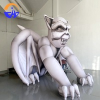 Décoration de fête de bar, démon gonflable créatif, modèle d'air simulé, démon, fantôme, horreur, vampire, chauve-souris, Chenghuang Yj0019