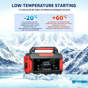 Démarreur de batterie LiFePO4 directement de l'usine, 32000mAh 4000A, pour tous les véhicules essence et diesel 12V/24V - Product Image 6