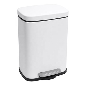 Pattumiera a Pedale in Acciaio Inox da 5L, Bidone della Spazzatura Compatto per Cucina, Bagno e Soggiorno - Product Image 6