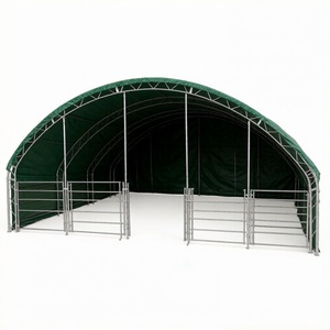<span class=keywords><strong>Abri</strong></span> pour animaux toutes saisons LT071006 avec isolation intégrée, ventilation, structure galvanisée résistante au vent, tente pour bétail - Product Image 2