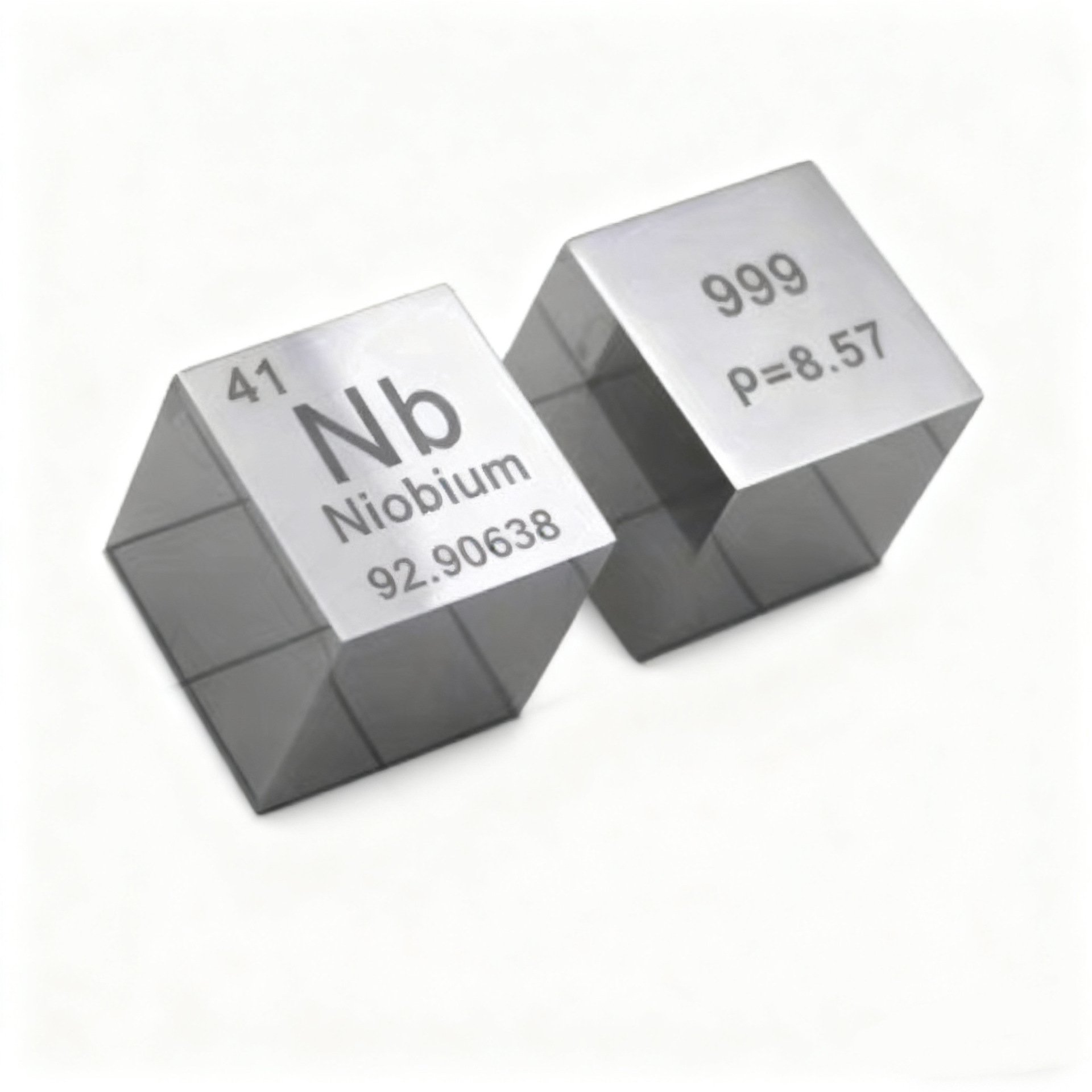 ลูกบาศก์ไนโอเบียมกระจก 10 มม.