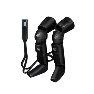 Không Khí Nén Shiatsu Đầu Gối Mắt Cá Chân Calves Full Leg Massager Đối Với Trị Liệu Massage Chân, Sưởi Ấm Chân Massager Tuần Hoàn Máu