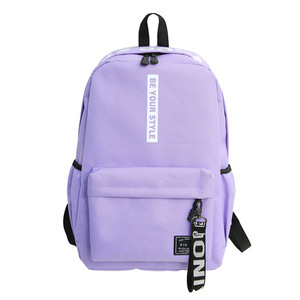 <span class=keywords><strong>Sac</strong></span> <span class=keywords><strong>à</strong></span> <span class=keywords><strong>dos</strong></span> décontracté <span class=keywords><strong>tendance</strong></span> pour hommes et femmes, en denim, doublure en polyester, imperméable, respirant, impression de logo pour les étudiants - Product Image 5
