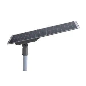 Manufacturers All In 1 6000Lm Wall Mounted Pole Install 15W 20W 30W For Car Parking Lot Motion Sensor Led Solar Street Lights