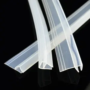 זכוכית סיליקון דלת זכוכית רצועות איטום h/f/u צורה אמבט מקלחת מזג האוויר - Product Image 1