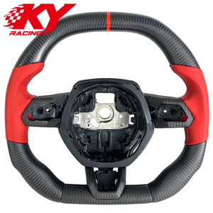 Volante personalizado de fibra de carbono mate para Lamborghini Huracan EVO STO Tecnica Urus LP610-4 LP580-2 Spyder Coupe 2014-2024 - Product Image 1