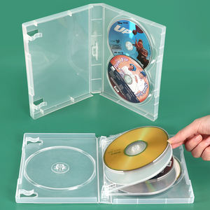 SUNSHING Tenir Simple Double BD Cas 8 9 10 11 12 Disques Remplacement Media Box Métal Étain CD & DVD Cas Plusieurs DVD Cas - Product Image 2