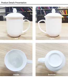 Modernqiu, venta al por mayor, logotipo personalizado, bebida de café, Taza de cerámica, taza de leche Universal para todos con tapa de cerámica - Product Image 3