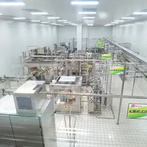 Planta de procesamiento de leche UHT, equipo de fabricación de leche uht