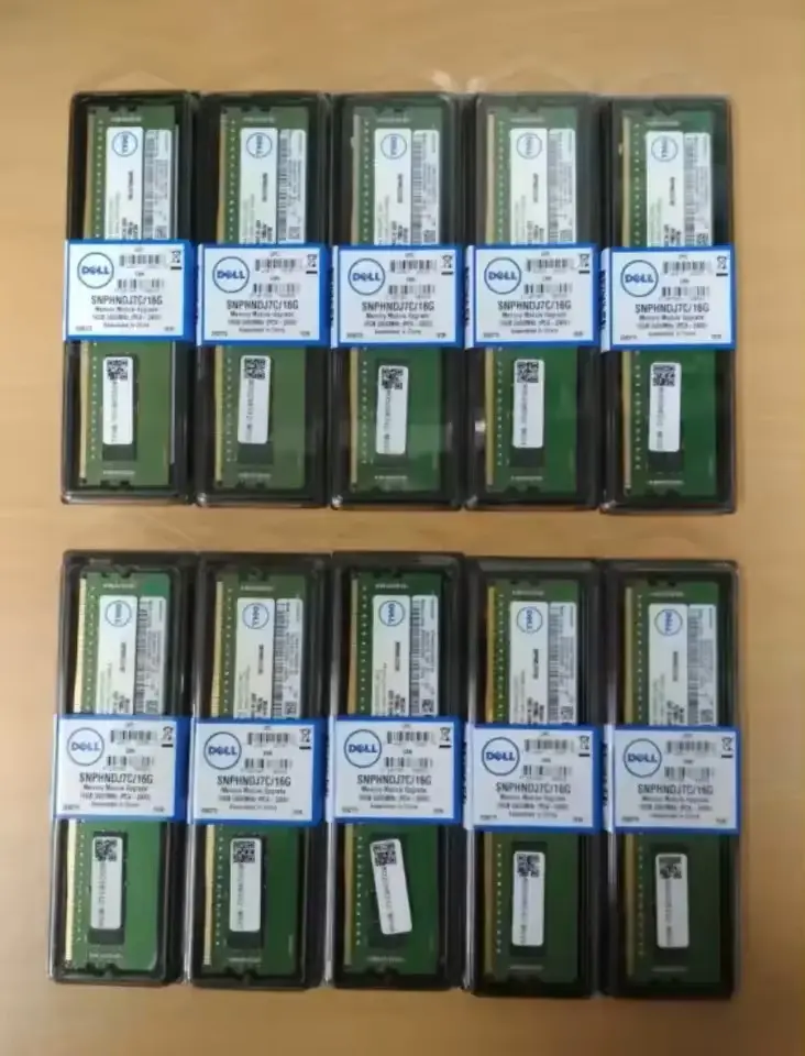 Diskon besar modul memori DELLS 32GB 2Rx4 PC4-3200AA-RA2-12-RB0 harga rendah memori dalam penyimpanan untuk Server