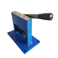 Machine de scellage manuelle pour tubes de dentifrice en aluminium