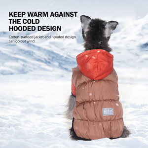 Manteau d'hiver élégant en coton pour chien - Imperméable, rembourré et léger pour chiens <span class=keywords><strong>de</strong></span> toutes tailles - Product Image 3