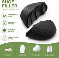 Rembourrages ajustables pour l'embout des chaussures, pour chaussures trop grandes et amples, réduisent les douleurs aux pieds pour un meilleur ajustement, pour hommes et femmes, usage quotidien