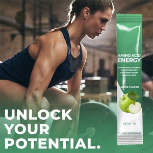 아마즈 개인 라벨 OEM 사전 운동 아미노산 분말 증가 에너지 무게 관리 무료 샘플을 제공 - Product Image 4