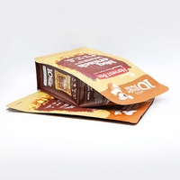 Sachet alimentaire refermable à fond plat de 500g, imprimé sur mesure, avec fermeture éclair