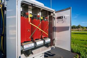 SCB11 10kV 400V Salida 250kva 1000kVA 1250kVA 1600kVA Transformador de tipo seco de resina fundida reductora Frecuencia de 50Hz con <span class=keywords><strong>ventilador</strong></span> de refrigeración - Product Image 3