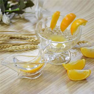 Presse-citron manuel portable en plastique PP transparent, petit presse-fruits et légumes, outil manuel facile à utiliser - Product Image 4