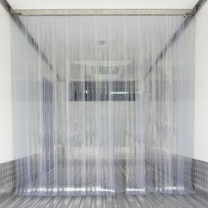 <span class=keywords><strong>Tende</strong></span> a Strisce in PVC Trasparente Impermeabile 2x200mm per Magazzini, Made in China - Product Image 1