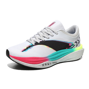 <span class=keywords><strong>Scarpe</strong></span> da Corsa Ultra Morbide Premium con Tomaia in Rete Traspirante Bianca <span class=keywords><strong>e</strong></span> Eleganti Dettagli Dorati, Dotate di Suola Intermedia Ammortizzata a Strati - Product Image 3