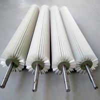 Brosse rotative de nettoyage de panneaux solaires OEM pour système photovoltaïque monté sur toit et sur sol
