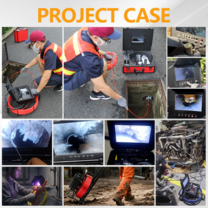 <span class=keywords><strong>Prix</strong></span> de gros Caméra pour conduits Caméra endoscope inspectée Caméra d'égout de vidange de 50m avec compteur de compteur - Product Image 6