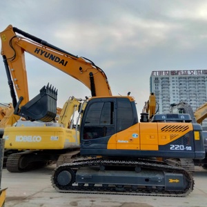 220รถฮุนไดมือสองของเกาหลีรุ่น220-9S รถขุดตีนตะขาบไฮดรอลิก22ตัน2022โมเดลกระปุกเกียร์1.2เมตร - Product Image 2