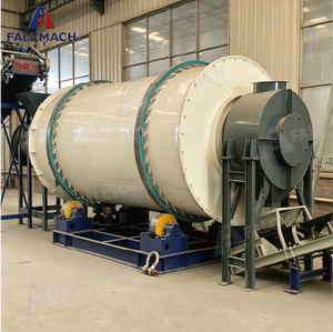 Essiccatore Rotativo Industriale su Piccola Scala, Adatto per l'Essiccazione di Materiali Come Sabbia e Carbone Polverizzato - Product Image 1