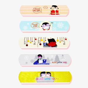 أنماط مختلفة من ضمادات الكرتون للأطفال بالجملة شريط ملون مرن لاصق ضمادات لطيفة مقاومة للماء - Product Image 6