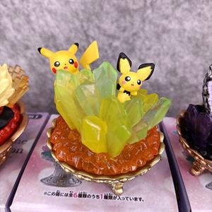 Venta al por Mayor, 6 Piezas/Juego, Lindas Figuras de <span class=keywords><strong>Anime</strong></span> de Pikachu y Eevee, Mini Juguetes de Bolsillo, Monstruos de Gemas, Pokémon, Versión China, Caja Misteriosa Sorpresa - Product Image 6