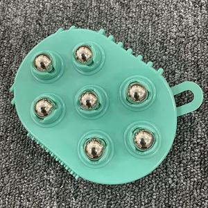Seven-<strong>ball</strong> <strong>Glove</strong>-type Body Massager <strong>Ball</strong> <strong>Bearing</strong> <strong>Massage</strong> Stimulating Acupoint Activity Relieving Fatigue Handheld Hanging Simple - Product Image 5
