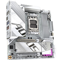 Motherboard Baru B850M AORUS ELITE AX ICE DDR5 MATX AM0 B850 Socket AM5 Full White Gaming Desktop 256GB