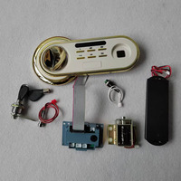 Serrure de casier d'armoire de clavier électronique numérique d'empreinte digitale de semi-conducteur de panneau de numéro de smart 6 chiffres pour le coffre-fort