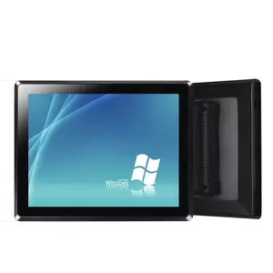 IP65 Impermeabile PC Monitor 15 inch 17 inch 19 inch 22 pollici touch screen industriale tutto in un pc con touchscreen capacitivo