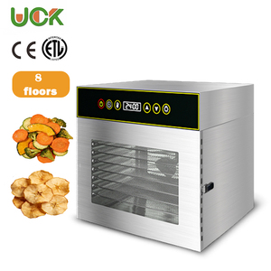 เครื่องอบแห้งอาหารสแตนเลส 8 ชั้น ปรับอุณหภูมิได้ ตั้งเวลาได้ ระบบหมุนเวียนลมร้อนอย่างมีประสิทธิภาพ สำหรับเนื้อแดดเดียว อาหารสัตว์เลี้ยง ไส้กรอก - Product Image 1