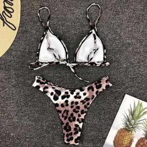 Micro-bikini V-string personnalisé à séchage rapide pour femme, vêtements de plage, maillots de bain - Product Image 2