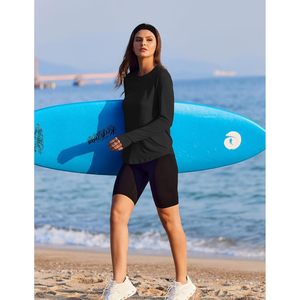 FOXA Haut de sport respirant à manches longues pour femme, anti-UV, séchage rapide, idéal pour le golf, la course et la randonnée - Product Image 6