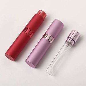 Custom Logo Printed 10ml Portable <b>Perfume</b> Glass Bottle Three-Section Telescopic Design for Packaging - Product Image 1
