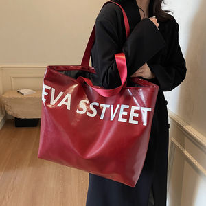 <span class=keywords><strong>Sac</strong></span> fourre-tout à bandoulière de style étranger avec lettres de grande capacité <span class=keywords><strong>Sac</strong></span> à main de style étranger de haute qualité à la mode et polyvalent Exclusif - Product Image 6