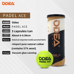 <span class=keywords><strong>Prix</strong></span> d'usine OEM – Balle <span class=keywords><strong>de</strong></span> padel professionnelle en feutre tissé pressurisé, 57 % laine, pour terrains <span class=keywords><strong>de</strong></span> <span class=keywords><strong>tennis</strong></span> et <span class=keywords><strong>de</strong></span> padel - Product Image 2