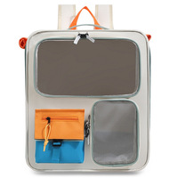 Sac de transport pour animaux de compagnie en toile respirante portable avec chariot amovible, sacs pour chats avec roulettes pour les voyages en plein air