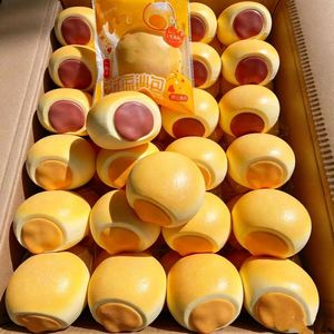 Juguete Blandito Hachimi Realista con Forma de Bollo de Lava Cantonés, Súper Húmedo y Suave para Aliviar el Estrés - Product Image 4
