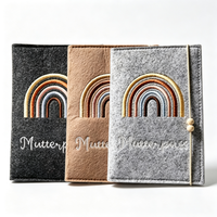 Fabrikpreis Deutschland Stoff Maßgefertigte Mutterpass-Hülle mit Taschen, Schwangerschaftsunterlagen-Organizer