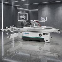 Scie à table coulissante CNC MA6132-C45 à 45 degrés avec levage automatique de la lame pour panneaux de bois et meubles