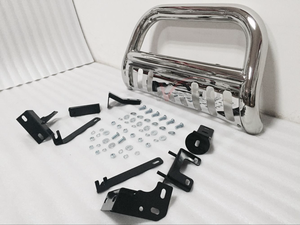 Pare-chocs avant en acier inoxydable 3 "avec garde pourToyota Hilux Vigo 2009-2014 - Product Image 5