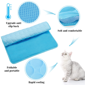 Breathable Oxford Pet <b>Cooling</b> <b>Pad</b> Summer Cool Mat for Cat Dog Use - Product Image 5