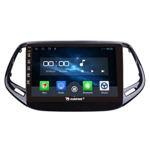 For Jeep Compass 2017 2018 10 inch Headunit Device Double 2 Din Octa-Core Quad Car Stereo GPS Navigation android car radio