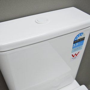 <span class=keywords><strong>WC</strong></span> MWD WaterMark Easy Height, compatible Ambulant, à poser contre le mur, avec cuvette surélevée 460 mm et siège à fermeture douce - Product Image 4