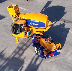 Ventes d'usine Nouveau design Camion malaxeur à béton autochargeur HAMAC 3,5 m³ avec moteur Yuchai 4105 à vendre à prix compétitif - Product Image 3