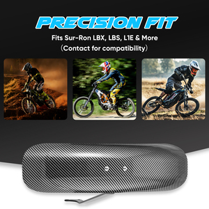 Surron <b>Wheel</b> Rear Motorcycle Mudguard Carbon Fiber Protector Compatible for Dirt Bike Surron Light S/x - Product Image 1