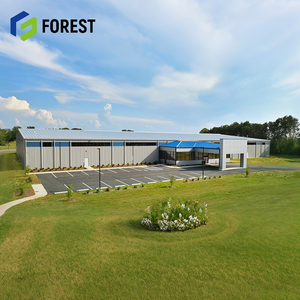 Entrepôt logistique et centre de distribution à structure en acier à grande portée avec option de plancher en mezzanine et installations de nivellement de quai - Product Image 2